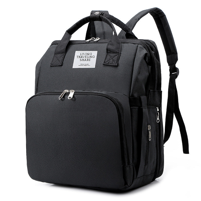 Morral Pañalera Tipo Cuna Con Cambiador 3 en 1