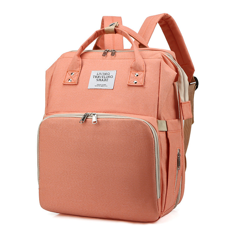 Morral Pañalera Tipo Cuna Con Cambiador 3 en 1