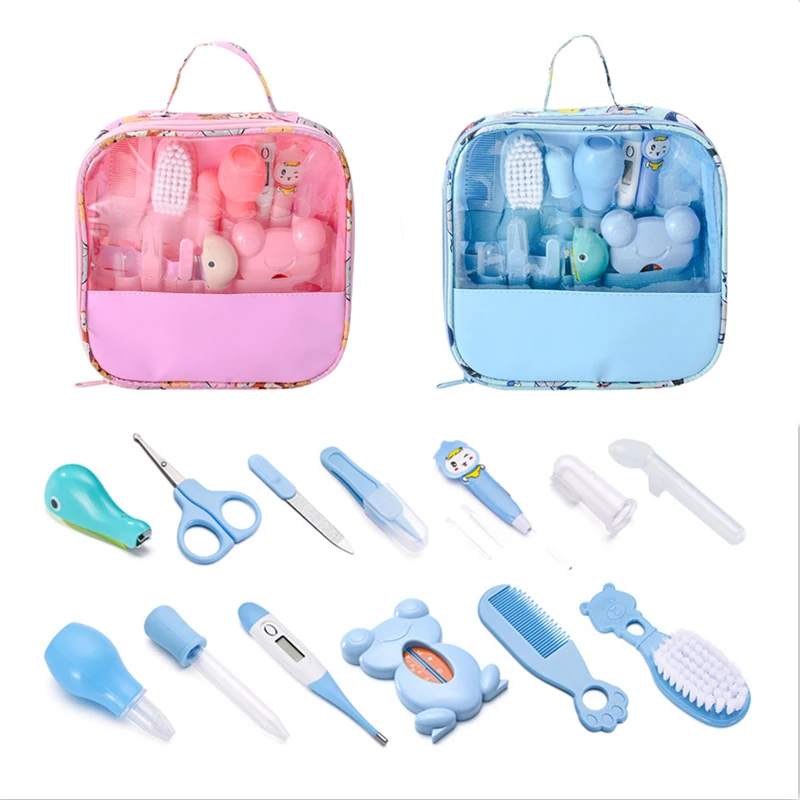 Kit Aseo Bebe Con Estuche 13 Piezas