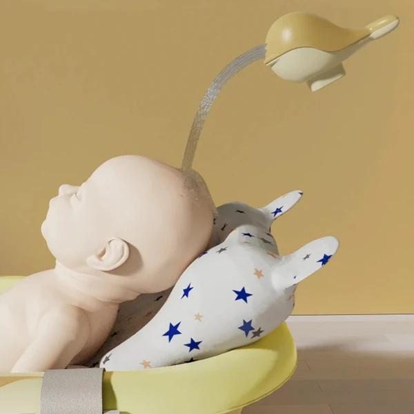 Bañera Plegable GRANDE! BabyOn + Ducha Electrica + Nadador
