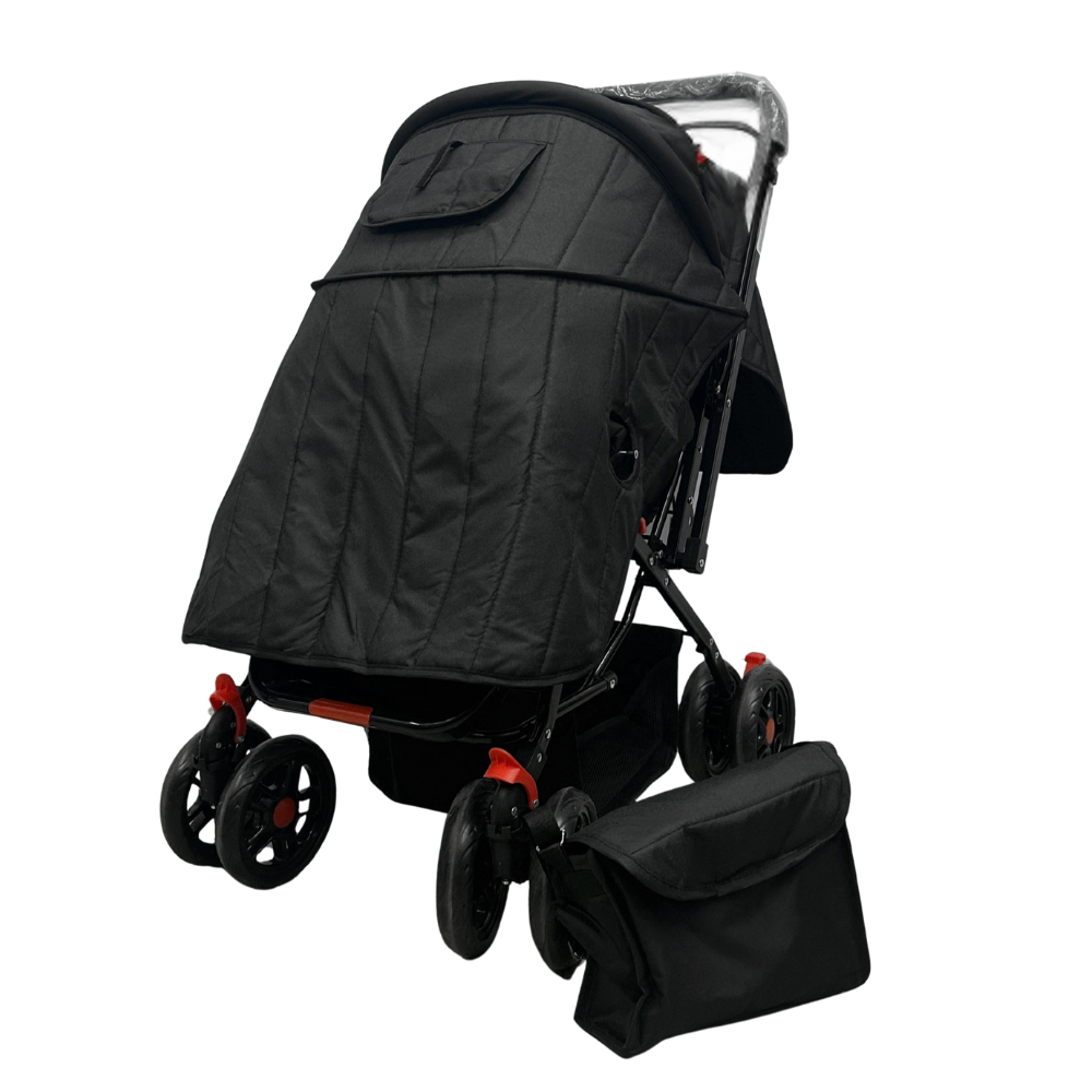 Coche de bebé Baby On Deluxe Con Capota Extra Grande Reversible