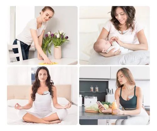 Extractor de Leche Materna Eléctrico Recargable con Doble Copa