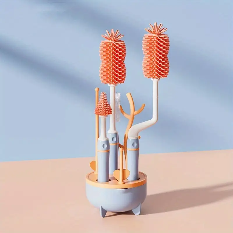 Lava Teteros Set Soporte Multiusos 3 En 1