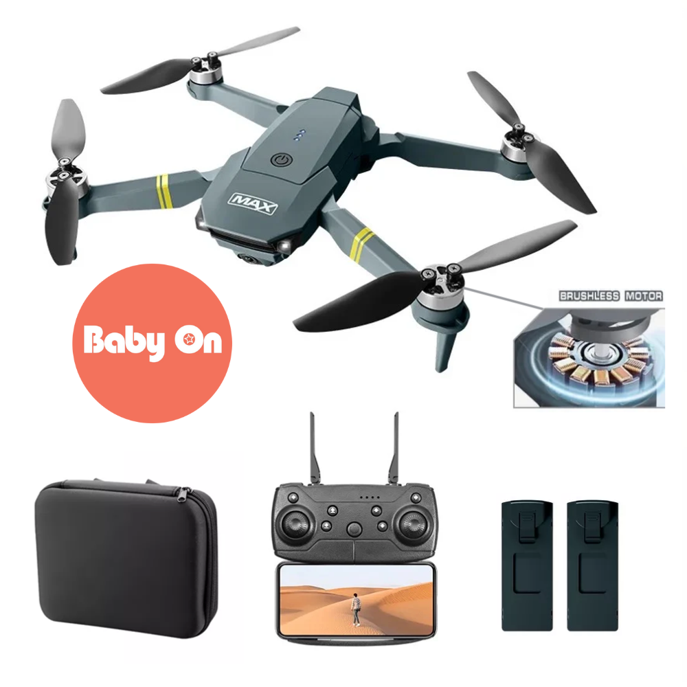 Drone 998max Motor Brusless Doble Camara 2 Baterias Estuche