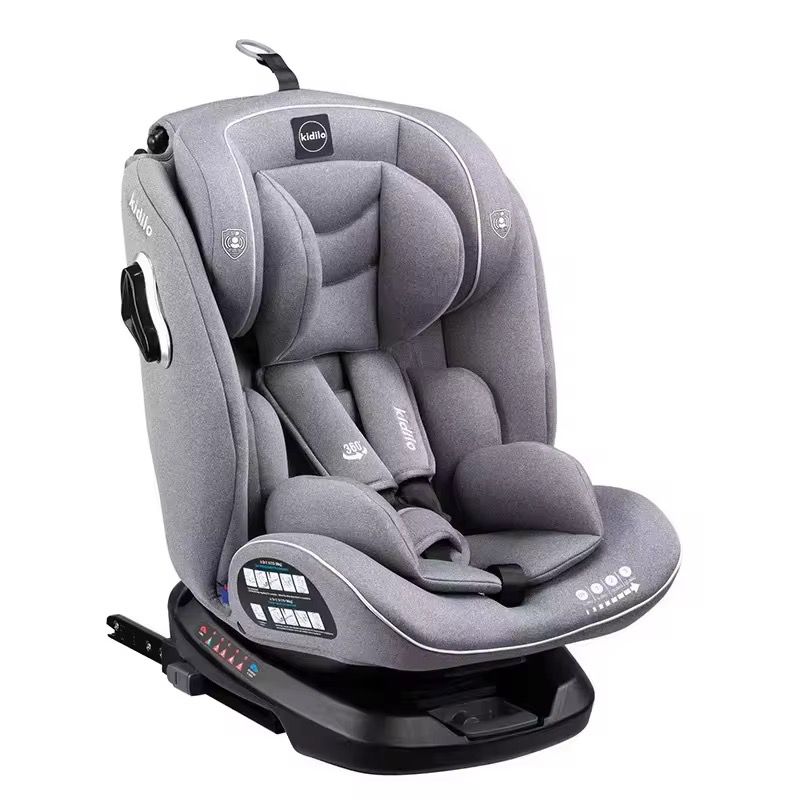Silla Carro Kidilo Isofix 360° Reclinable Seguridad- Confort