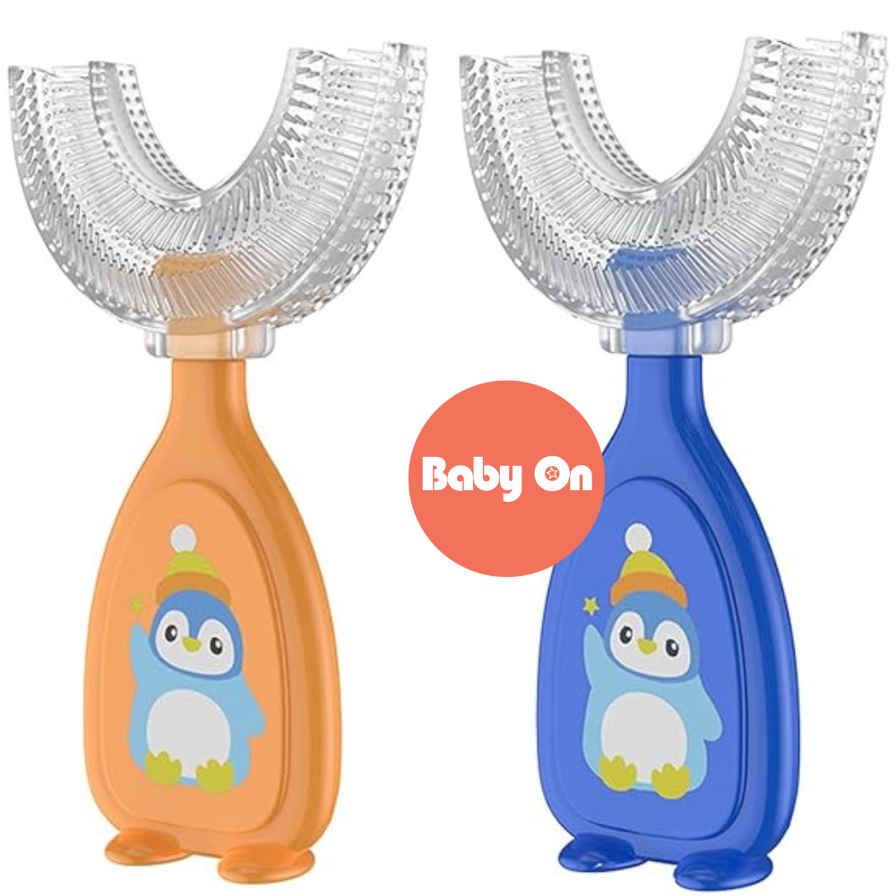 Cepillo Dental Para Bebé En Forma De U-silicona No Toxico