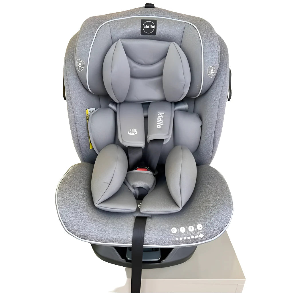 Silla Carro Kidilo Isofix 360° Reclinable Seguridad- Confort