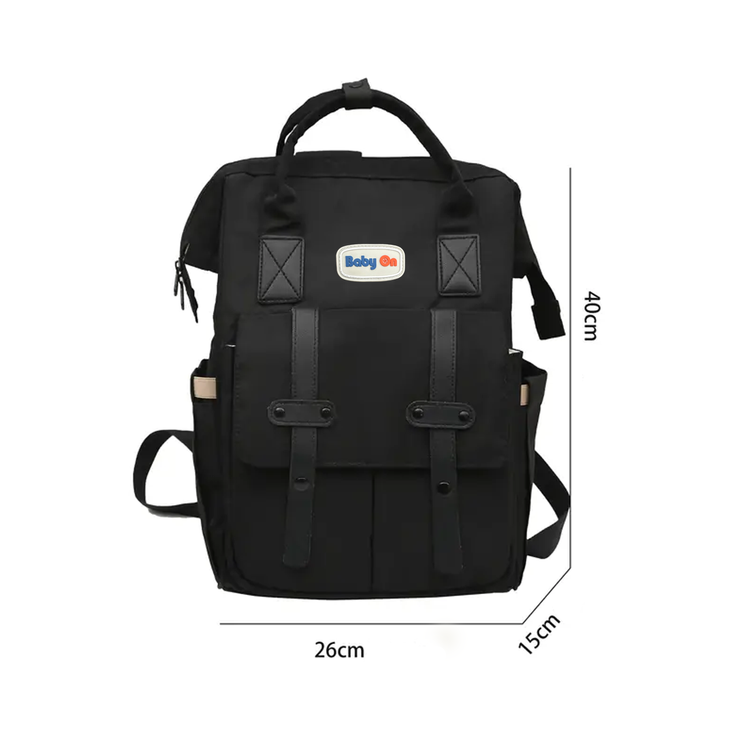 Mochila Pañalera Lux + Cambiador Para Bebes Multiusos Baby On