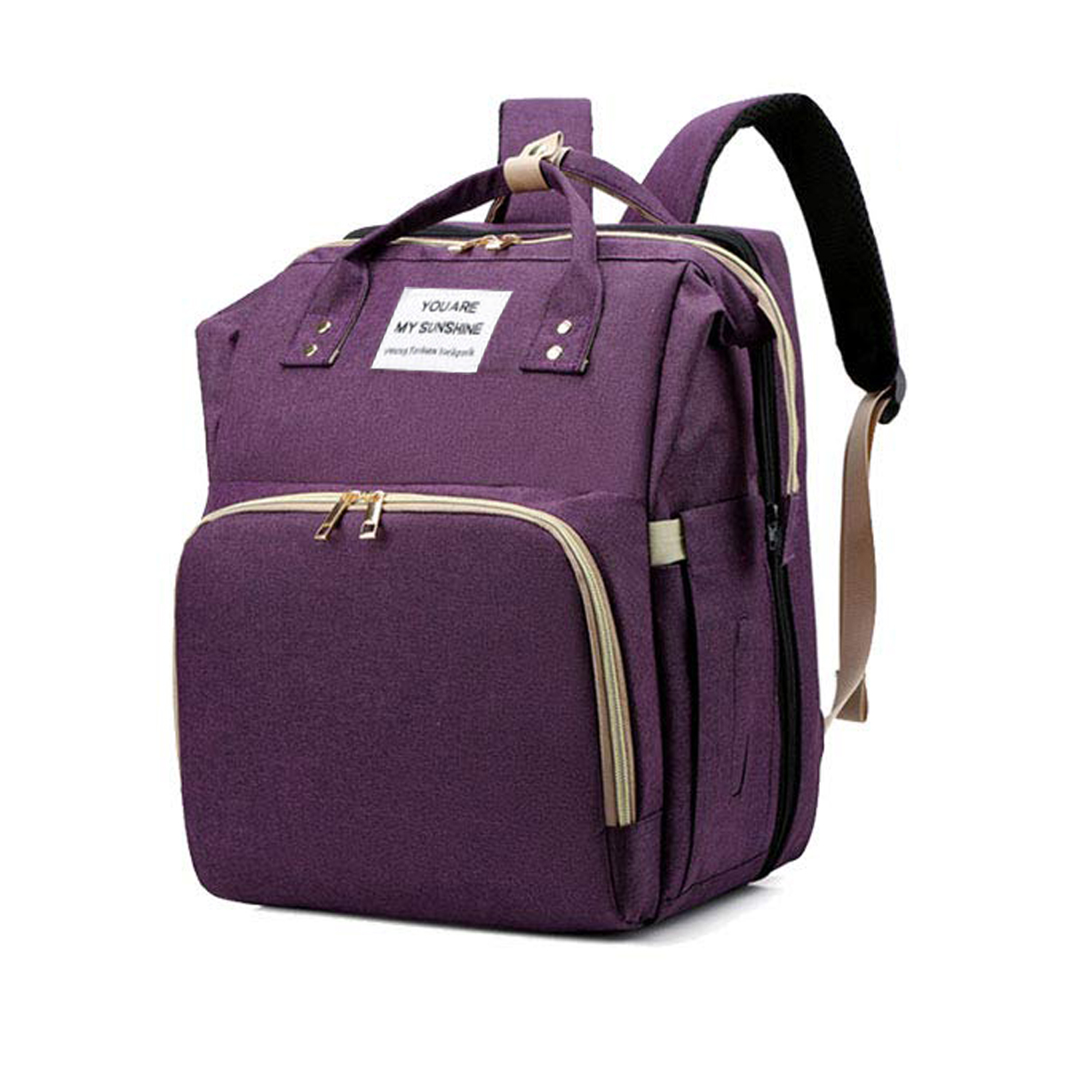 Morral Pañalera Tipo Cuna Con Cambiador 3 en 1