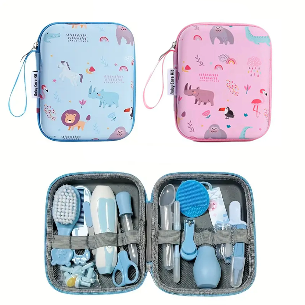 Kit Aseo Bebe Con Estuche 20 Piezas Con Lima