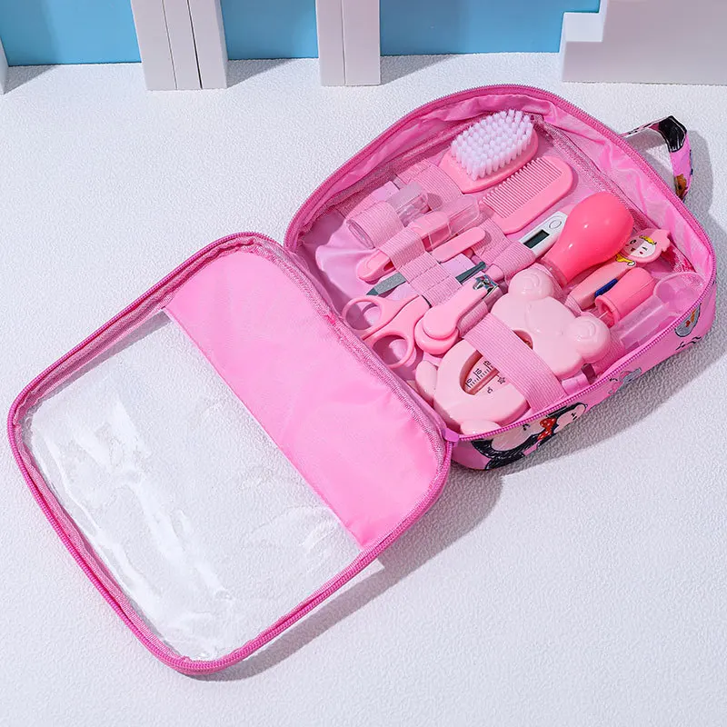 Kit Aseo Bebe Con Estuche 13 Piezas