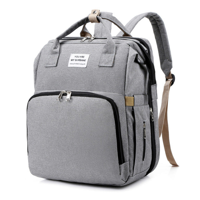 Morral Pañalera Tipo Cuna Con Cambiador 3 en 1