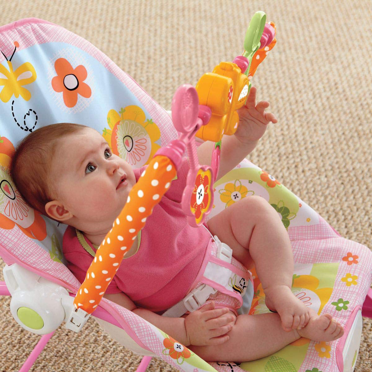 Silla Mecedora, Vibradora Y Musical Para Bebe 3 En 1 Babyon