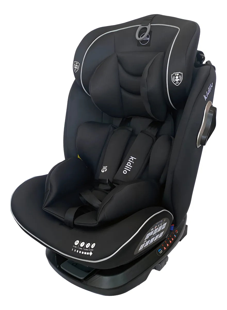 Silla Carro Kidilo Isofix 360° Reclinable Seguridad- Confort