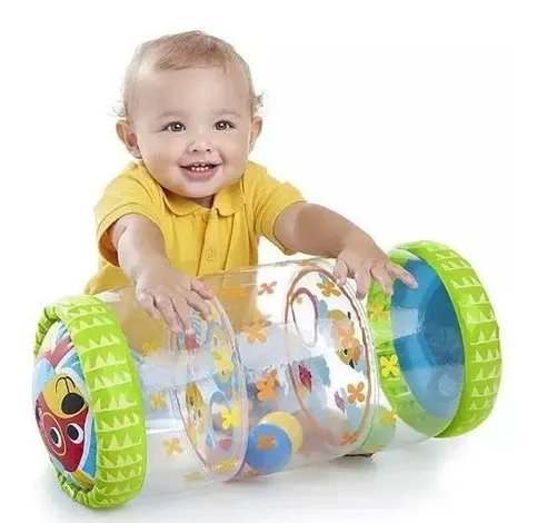 Rodillo De Gateo Inflable Para Bebes Con Actividades Bruin