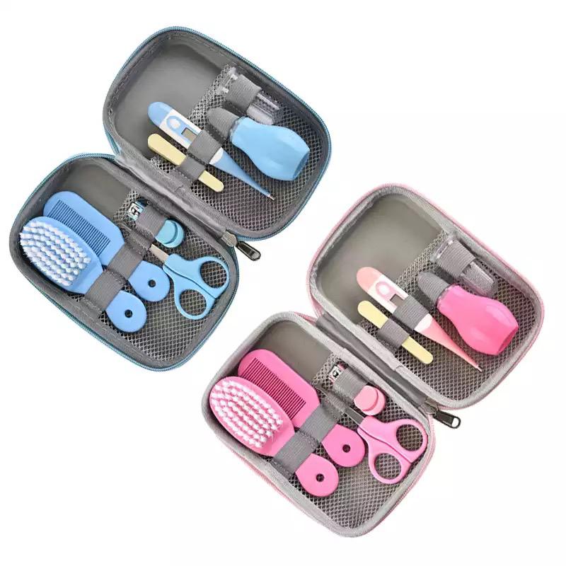 Set De Cuidado Para Bebe 8 Piezas Con Cartuchera Portatil