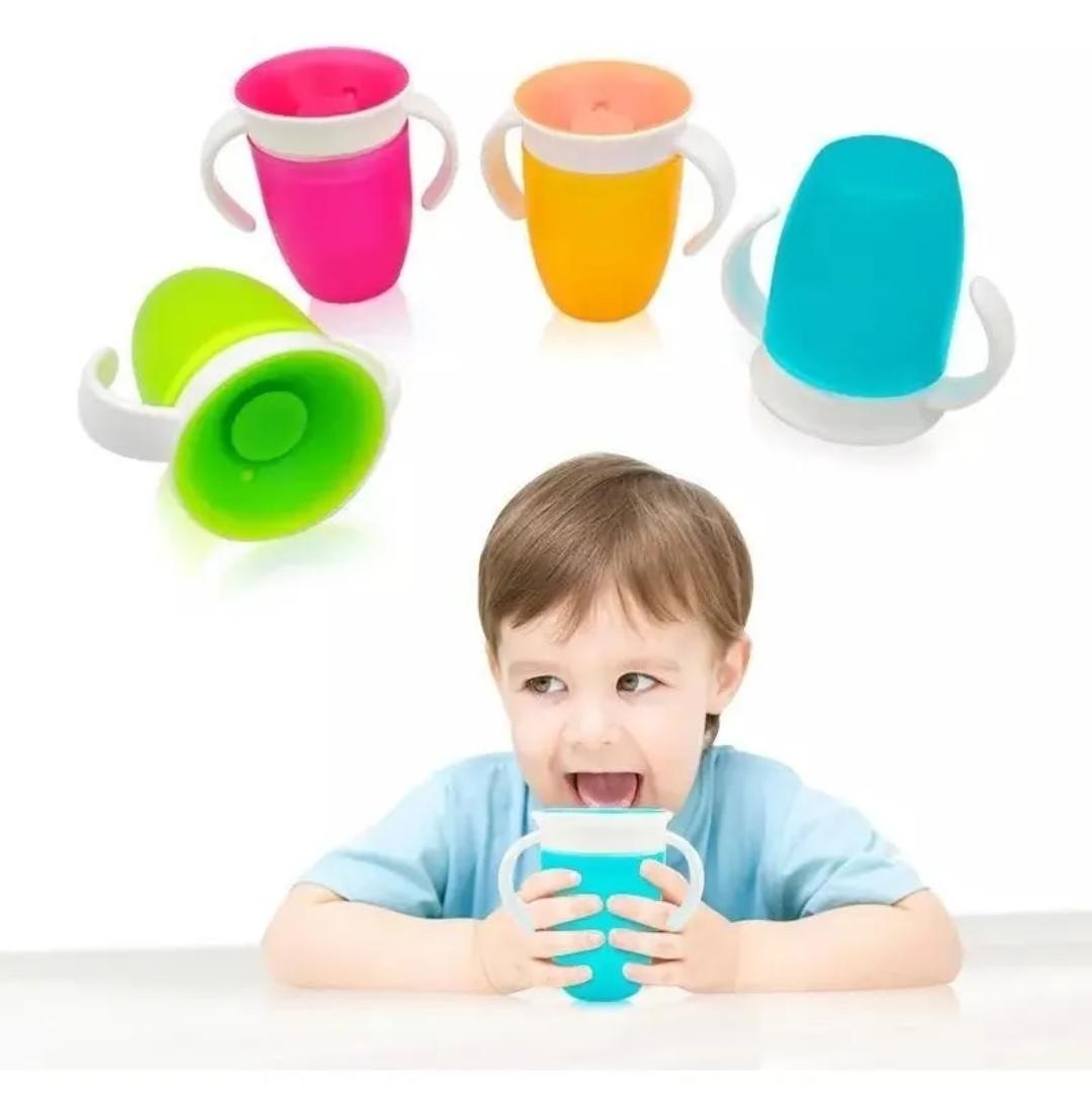 Vaso Anti derrame 360 Mágico Cup Libre Bpa Ideal Entrenamiento