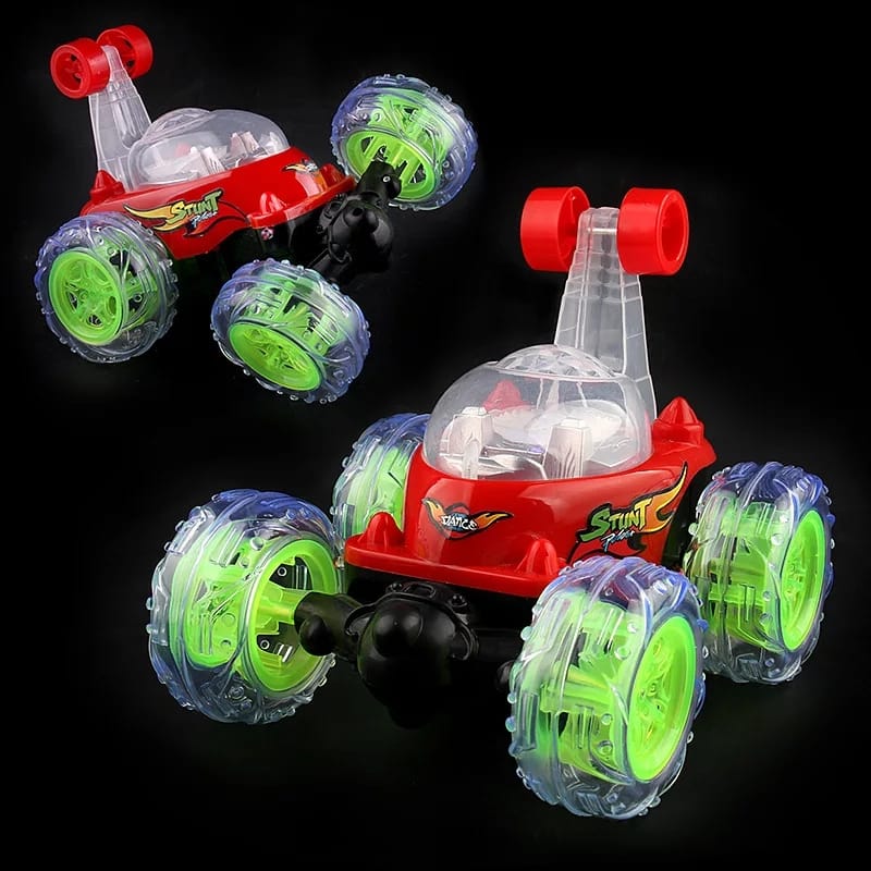 Carro Loco Recargable Control Remoto Acrobacias 360 Juguete