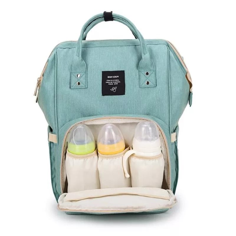 Pañalera Tipo Morral Con Portabiberon Termico
