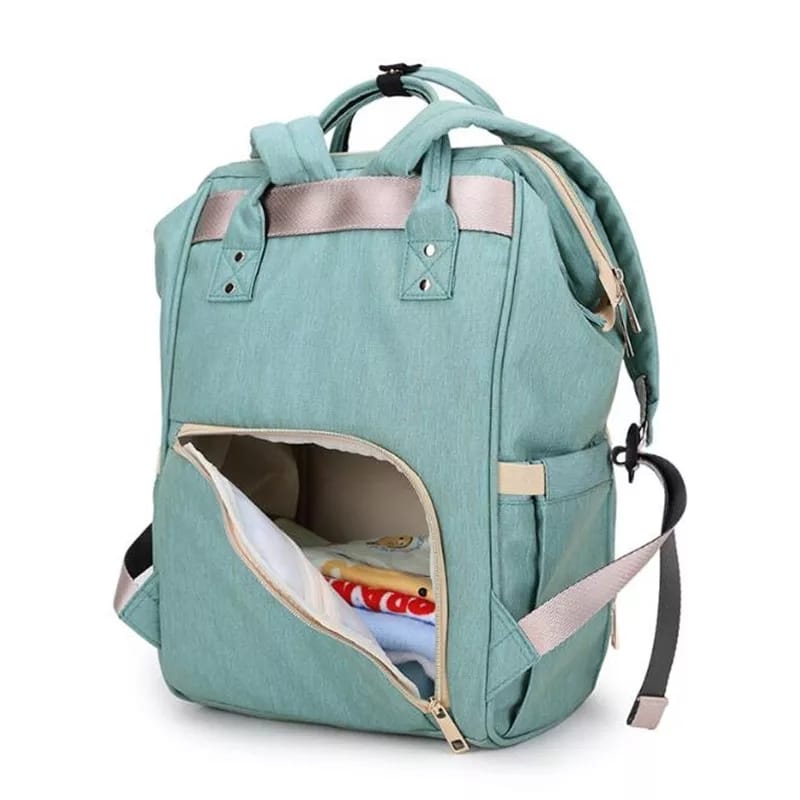 Pañalera Tipo Morral Con Portabiberon Termico